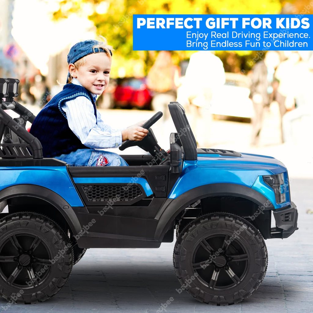 Pobo Jeep blue 4Motor