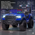 Toysquad Run jeep 4motor Blue | windshield light and all music options