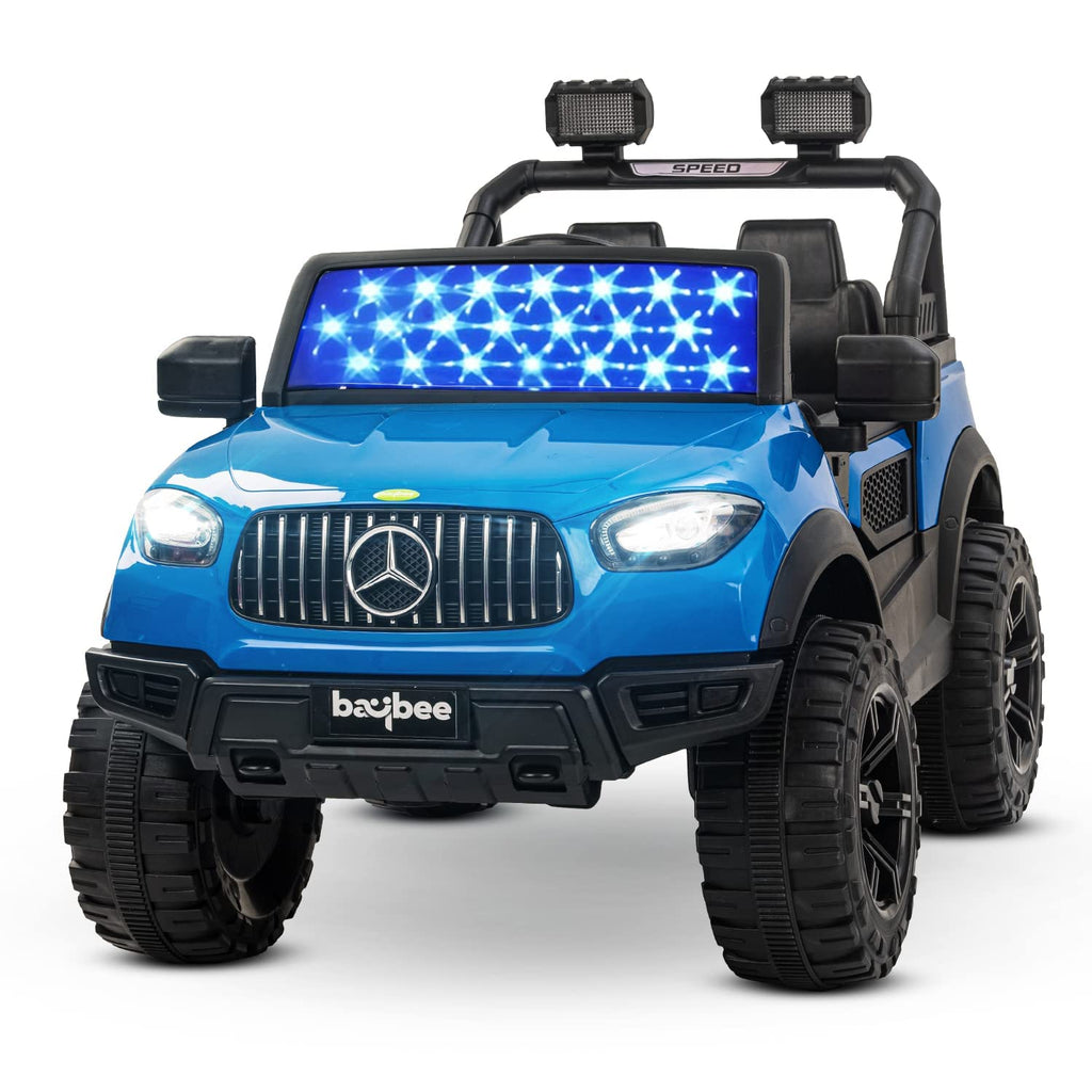 kids jeep bnz blue 4motor