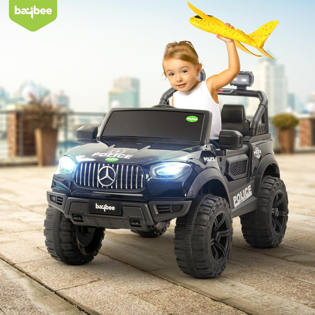 kids jeep bnz black 4motor