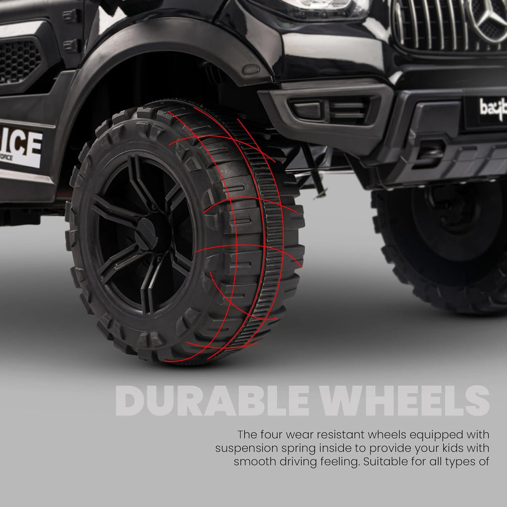 kids jeep bnz black 4motor