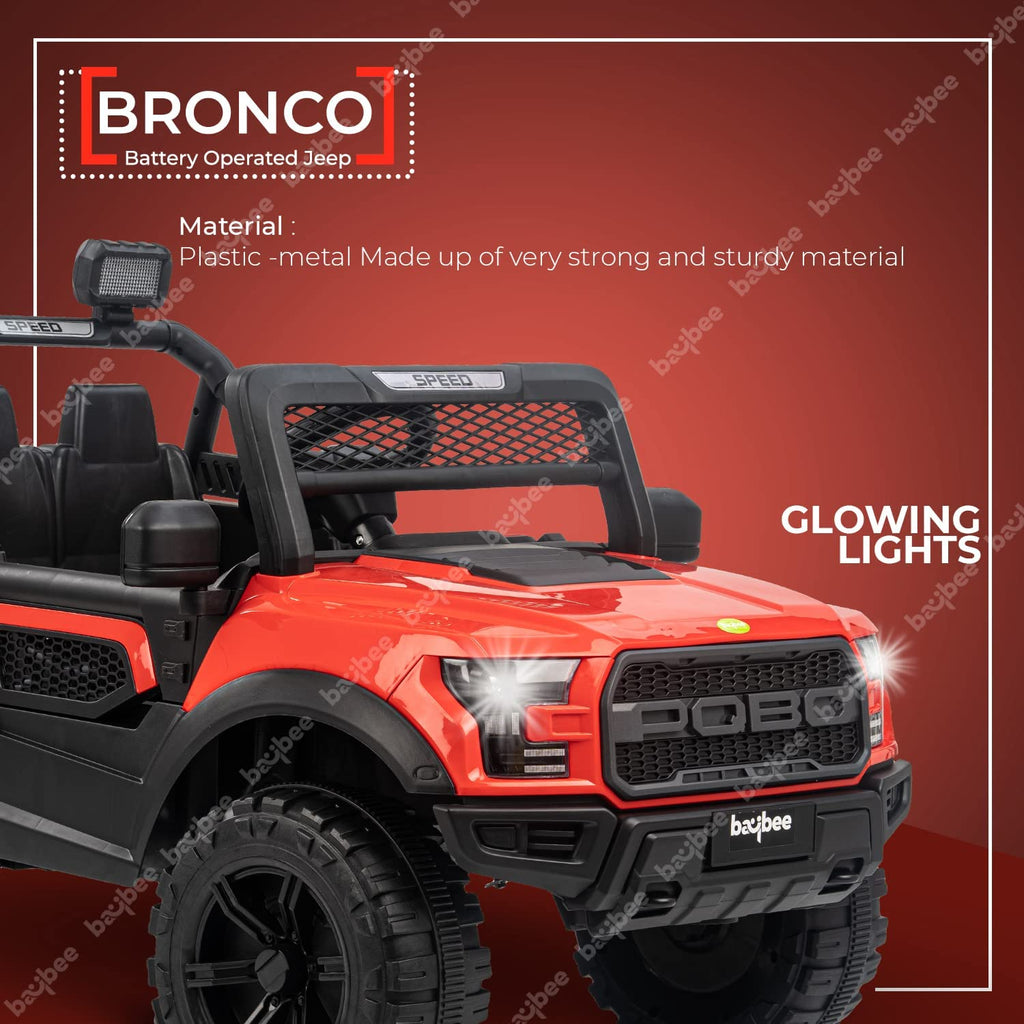 Pobo Jeep blue 4Motor Red