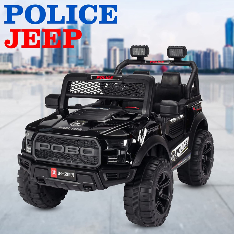 Pobo jeep 4motor BLACK