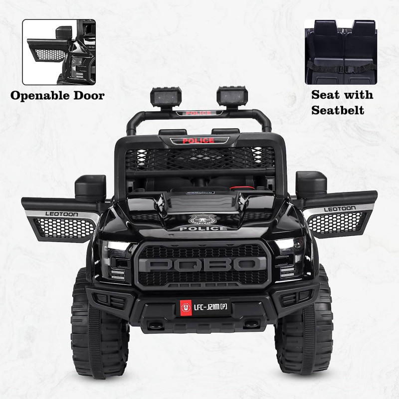 Pobo jeep 4motor BLACK