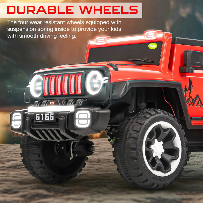 Baybee Blazer jeep red