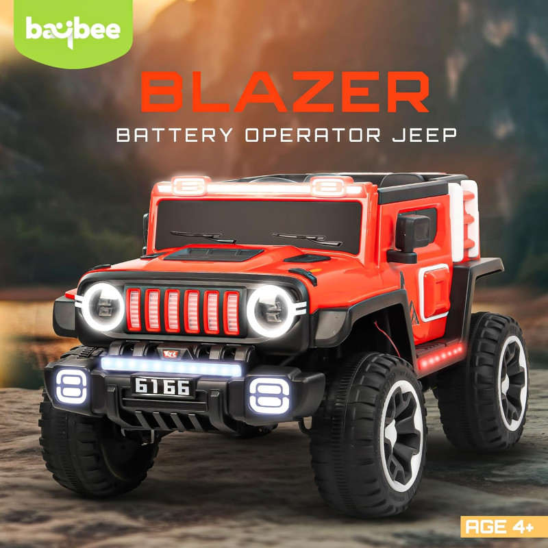 Baybee Blazer jeep red