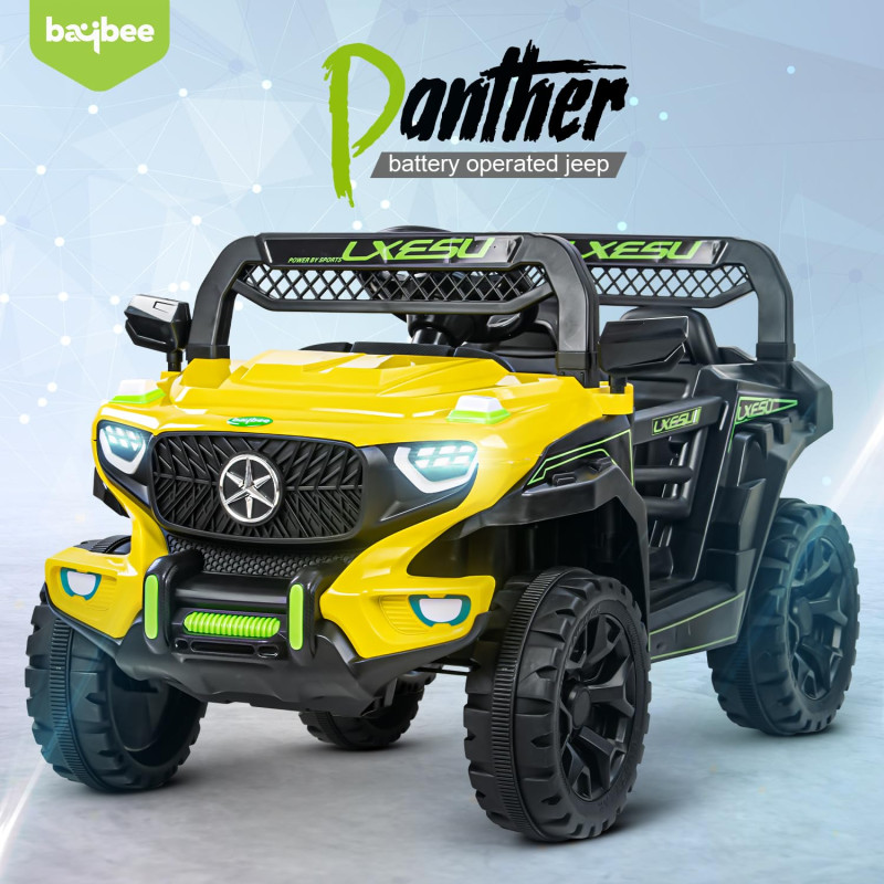 Baybee Jeep Panter for 1-8year Yellow