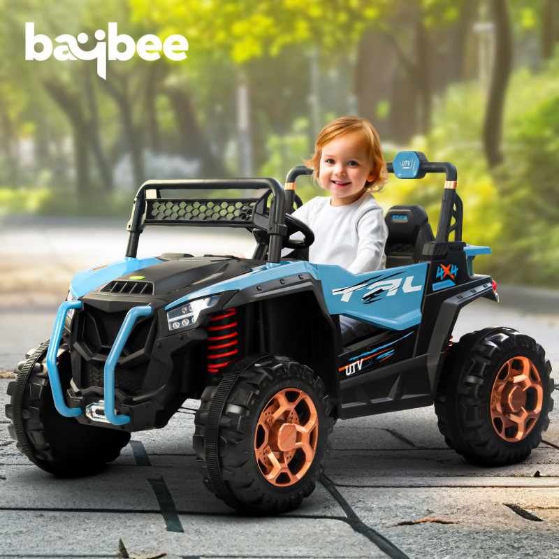 Baybee Rumble Rechargeable Battery Operated Jeep for Kids | with Light & Music | Kids to Drive 3 to 8 Years Boy Girl