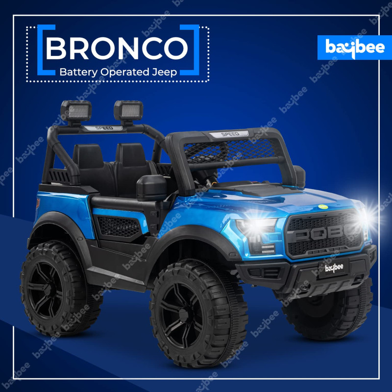 Pobo jeep 4 motor blue